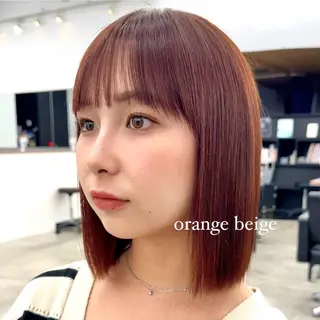 ショート カラー ヘアアレンジ ボブ/レイヤー/ 艶髪/HANA💗のヘアスタイル