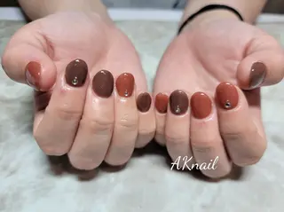 ネイル ネイル&巻き爪サロン 　AKnailのネイルデザイン