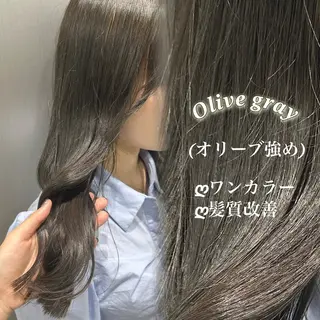 ロング カラー NAMI🤎ブラウン &ミルクティー🤍のヘアスタイル