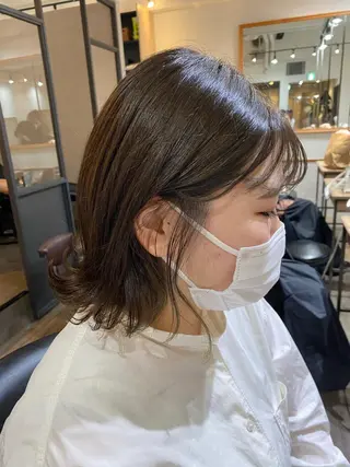 ショート カラー 艶カラー 藤澤さくらのマツエク・マツパデザイン