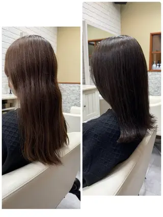 セミロング Hair&Make CHUM所属・HIROKI/レイヤ ーカット／美髪のヘアスタイル