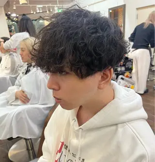 ショート メンズ 酸性ストレート 🤍🎀honokaのヘアスタイル