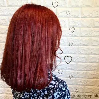 ミディアム カラー ヘアアレンジ knock【ノック】所属・烏丸韓国ヘア🇰🇷 ayaka🎀のヘアスタイル