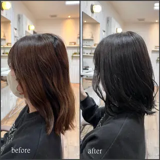 ミディアム kokua hair design／大西のヘアスタイル