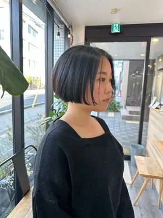 ショート GIFT所属・橋本叶夢/ ショートヘア/透け感のヘアスタイル