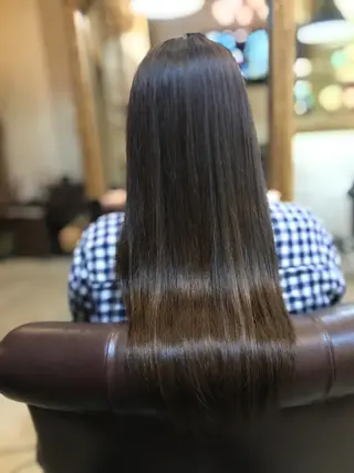 ロング パーマ 艶髪🍒髪質改善特化 GARDINAのヘアスタイル