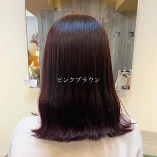 ミディアム Dulce oro所属・モデル募集/円山/ 暖色/yurinaのヘアスタイル