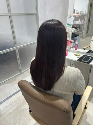 セミロング カラー 💙まこと💙艶 カラー(Rico)のヘアスタイル