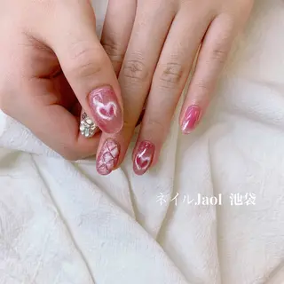 ミディアム nail jaol池袋店所属・ネイルJaol 池袋のネイルデザイン