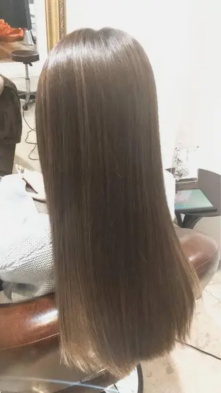 ロング Lusso店長 千崎慎介のヘアスタイル