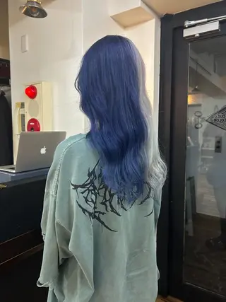 ロング カラー ハイトーンカラー ⭐️NAZUNAのヘアスタイル