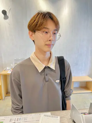 メンズ メンズパーマ/フェ ザーパーマ/古川晴輝のヘアスタイル