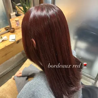 セミロング カラー ブリーチカラー/ 透明感/aika¨̮のヘアスタイル