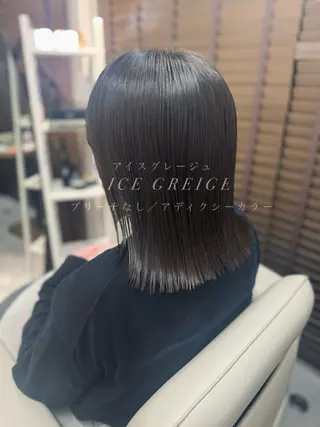 ミディアム カラー SALOWIN 仙台 Suite店所属・髪質改善＊大人女性 向けサロン｜RINAのヘアスタイル