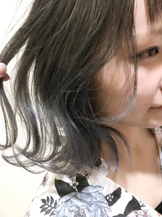 ショート カラー 海外風レイヤーカット 👑店長　平松　由のヘアスタイル