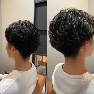 ショート 加藤 泰輔のヘアスタイル