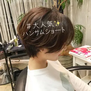 ショート 美髪❣️縮毛矯正/ 髪質改善✨/山本のヘアスタイル
