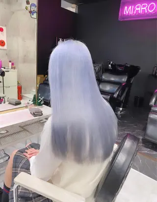 セミロング カラー ヘアアレンジ メンズ キッズ マツエク・マツパ SALOWIN所属・ハイトーン美容師 MASATOのヘアスタイル