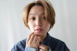 ショート カラー パーマ ショートボブ縮毛矯正 髪質改善のプロ山道潤のヘアスタイル