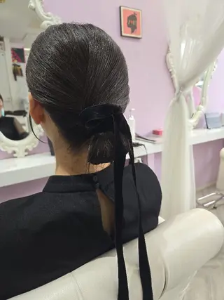 ミディアム ヘアアレンジ ナカシマ  アユミのヘアスタイル