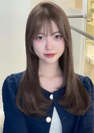 ロング AI TOKYO S所属・mizuki 【韓国レイヤー】のヘアスタイル