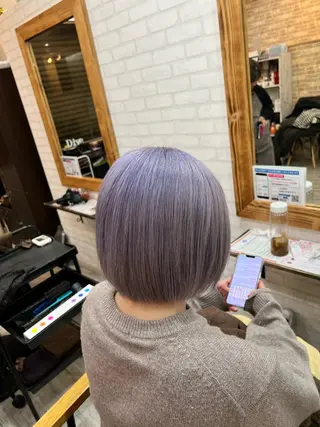 ショート カラー Love&Hair Breit/店長下川のヘアスタイル