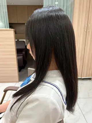 ロング 縮毛募集中🔥 小平悠人のヘアスタイル