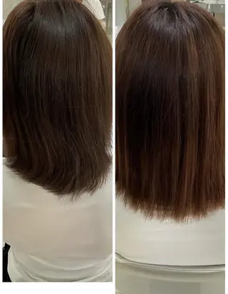 ミディアム タカハシ リナのヘアスタイル