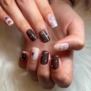 ネイル 藤本 楓のネイルデザイン