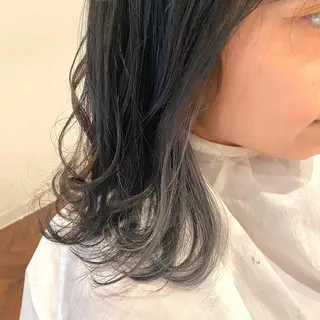 セミロング カラー 🌈🌸あおき みちる🌟💗のヘアスタイル