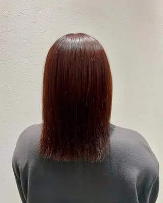 セミロング カラー TIENA BEAUTY Smart Salon所属・TIENA🌻 AKIKAのヘアスタイル