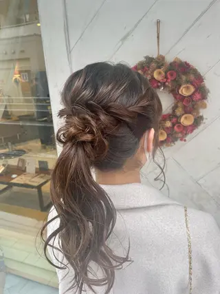 ヘアアレンジ 佐久間 成恵のヘアスタイル