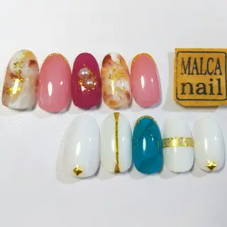 ネイル MALCAnail(マルカネイル)所属・荒木 莉奈のネイルデザイン