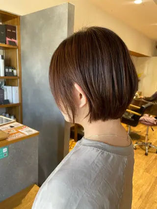 ショート カラー 骨格似合わせカット✨ 林 まどかのヘアスタイル