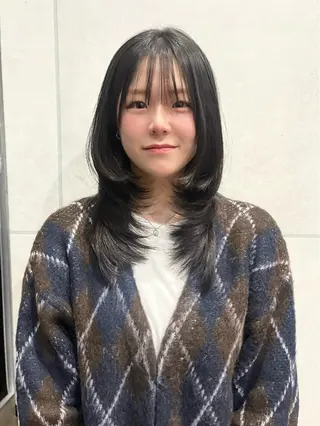 セミロング HAIR774 runa🌙のヘアスタイル