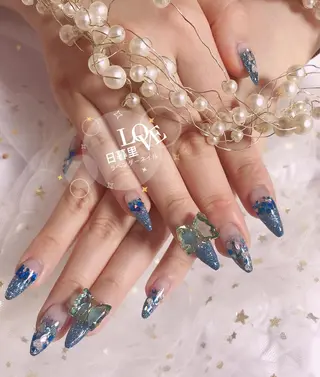 ネイル ラベンダー💖日暮里 ルル💖ネイルのネイルデザイン