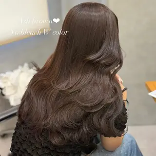 ロング Mirai/ 艶カラー/暖色カラーのヘアスタイル