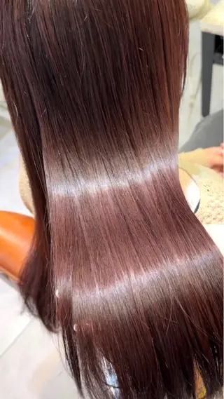 ミディアム カラー JYUNESU表参道所属・韓国ヘア🇰🇷🎀 透明感カラーのヘアスタイル