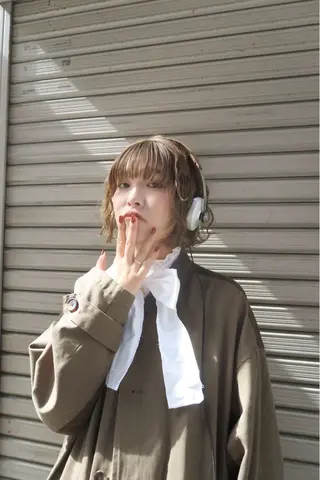 ショート パーマ Nakamura Manaのヘアスタイル