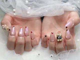 ネイル 【Eclat ｴｸﾗ】nail＆beauty所属・Eclat〔ｴｸﾗ〕 MOEKA𝜗𝜚*のネイルデザイン