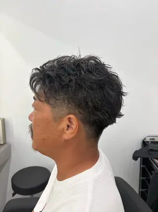 ショート パーマ メンズ PHENOMENON /韓国Y2K/keiのヘアスタイル