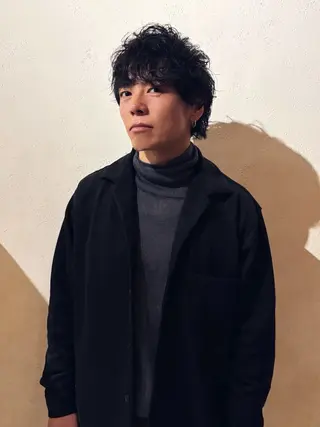 ミディアム メンズ ARCHE南堀江所属・ARCHE南堀江 MENS専用のヘアスタイル