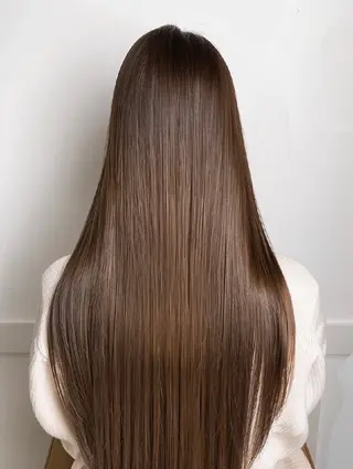 カラー 束感まつぱ🥑🤍 NATUKI🤍のマツエク・マツパデザイン