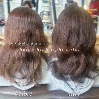 ロング カラー 透明感カラー💎✨/ 西中島/KUREAのヘアスタイル