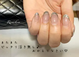 ネイル うる艶/透明感 Rirashaのネイルデザイン