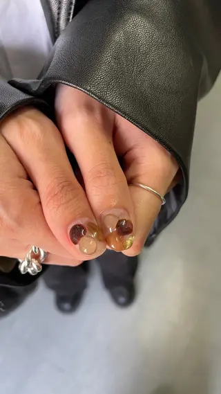 ネイル ゆびノさき茨木店 ニュアンス/アートのネイルデザイン