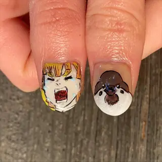 ネイル AOI✩⡱ y2kネイルのネイルデザイン