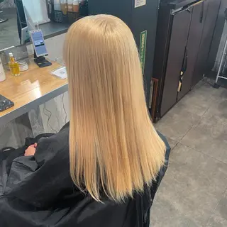 ロング カラー ハイトーン 横浜💞ミオのヘアスタイル