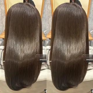 ロング KAEDE💖 縮毛矯正/艶カラーのヘアスタイル