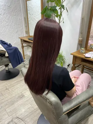 ロング 大人ガーリー🕊 Lewinはるのヘアスタイル